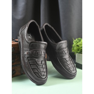 TSF Brown Formal Driving Shoes (96712-BRN)